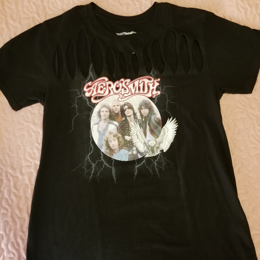Aerosmith Distressed Tshirt